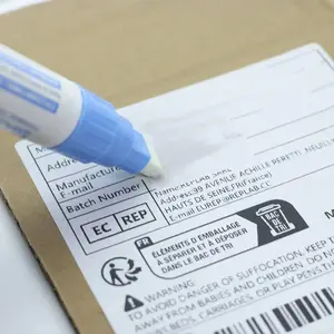 Security & Privacy Protection Thermal Paper Eraser, Tip Seamless Design, Ideal for Credit Cards Bank Bills Shipping Labels Household Essential With Eraser