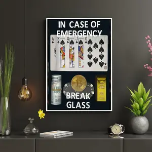 Emergency Poster - Special Gift Decoration Picture Handmade Gift Elegant - POSTER NO FRAME
