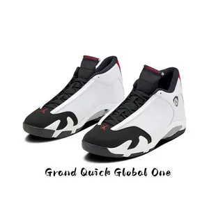 Iconic black and white with fiery red accents — this pair is pure streetwear legend