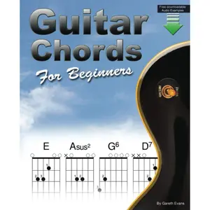Guitar Chords for Beginners: A Beginners Guitar Chord Book with Open Chords and More Paperback – January 20, 2014