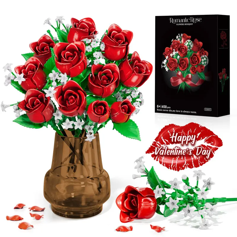 red rose flower - TikTok Shop