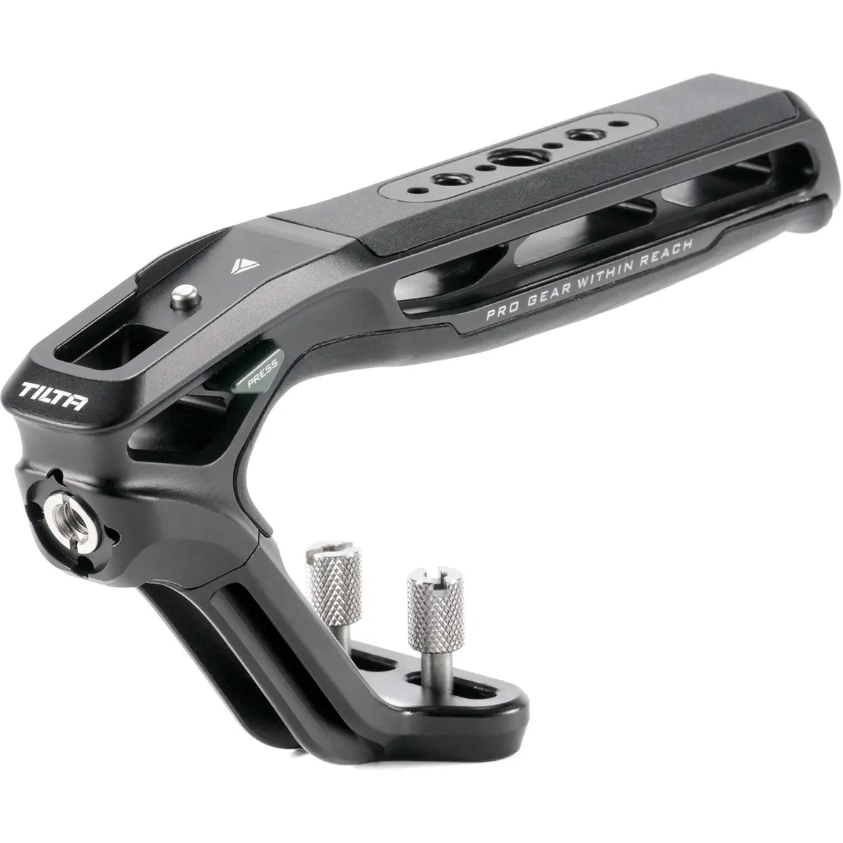 Tilta Xeno Camera Top Handle Grip - Silicone Handheld Camera Accessory with 2 x 1/4"-20 Thumbscrews, Black, Accessories