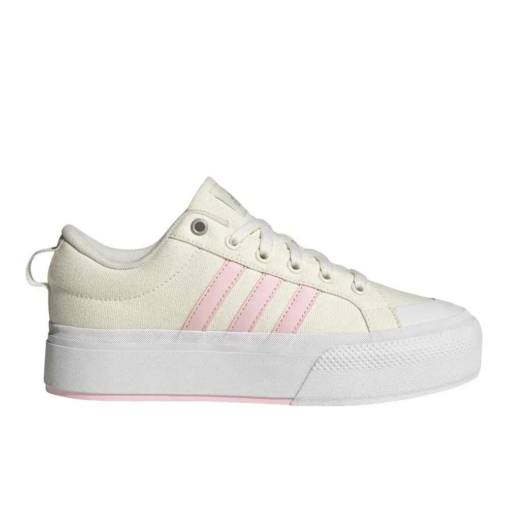 adidas Womens Bravada 2.0 Platform Sneakers Shoes Casual - Off White adidas Womens Bravada 2.0 Platform Sneakers Shoes Casual - Off White