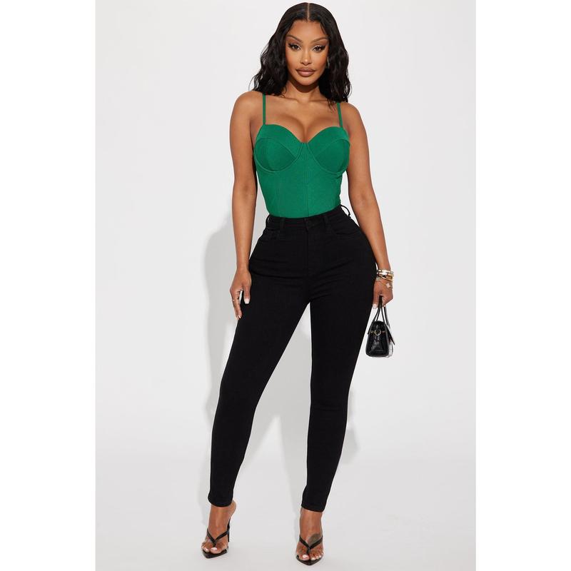 Tall Harper High Rise Stretch Skinny Jeans - Black