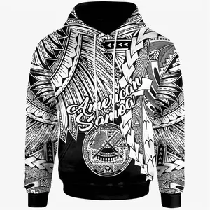 American Samoa Tatau Red Graphic Hoodie Polynesian Over Hoodie  Flag New In Hoodies & Sweatshirts Hoodies For Men Pullover