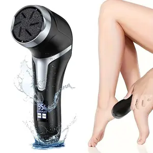 Electric Foot File, 1 Count/1 Set USB Rechargeable Foot Callus Remover with Vacuum Function, Professional Pedicure Tool for Home & Salon Use
