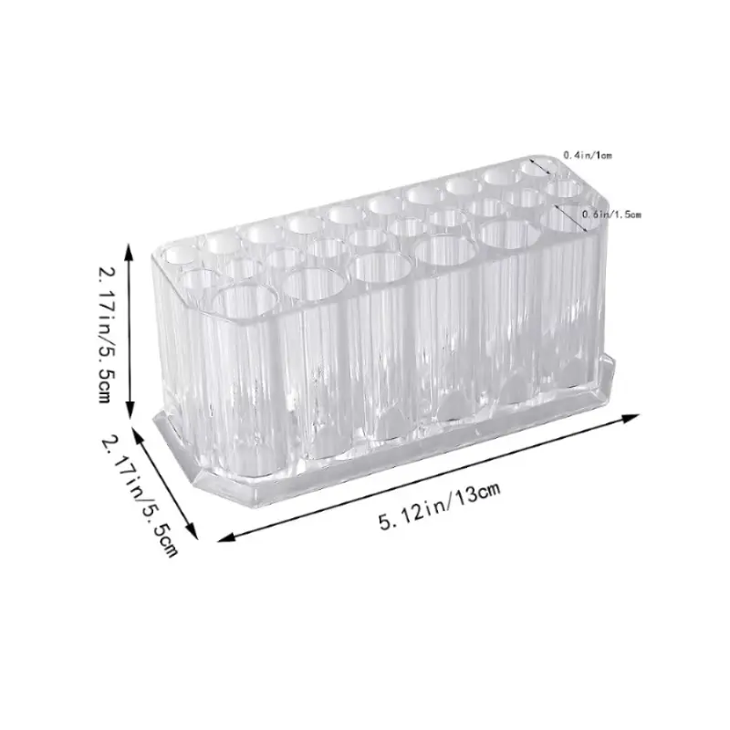 1pc Makeup Brush Holder, Nail Polish Storage Box, Cosmetic Display Storage Box, Makeup Box Organizer, Cosmetics Organizer