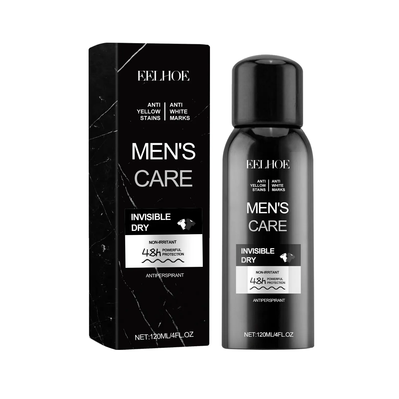 EELHOE Antiperspirant, Underarm Sweat Odor Body Odor Cleansing Refreshing Fragrance Spray