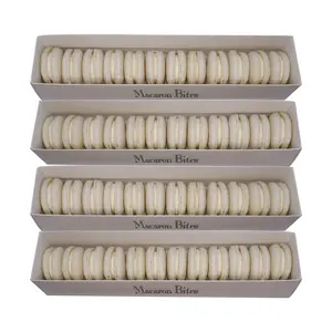 24 Vanilla French Macaron Cookies Value Pack of 2 (48 macarons total)