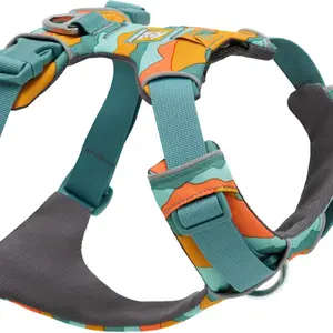 Front Range Dog Harness, Reflective and Padded, No Pull Harness for Training and Everyday, Spring Mountains, Medium