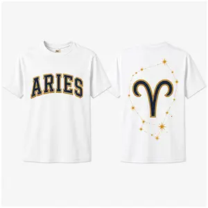 Cosmic Legacy Unisex Zodiac Sign Graphic T-Shirt – Astrology Horoscope Tee – Vintage Streetwear Shirt – Birthday Gift for Men & Women