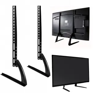 Universal Table Top TV Stand - Replacement Base Legs for 37-75 Inch Flat Screen TVs