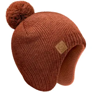 Muff Knitted Beanie