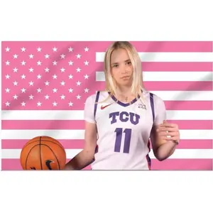 3x5 Ft Decorative HaileyVan Lith Flag with Brass Grommets, Tapestry Wall Hanging Room Decor for Indoor Outdoor, Dorm or Porch Decoration Gift