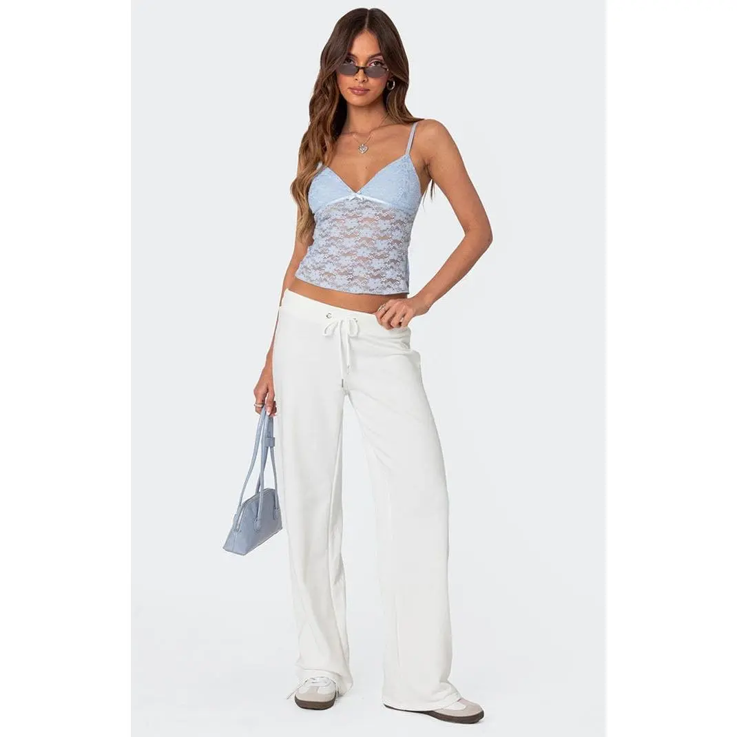 Edikted Women's Quinn Straight Leg Sweatpants