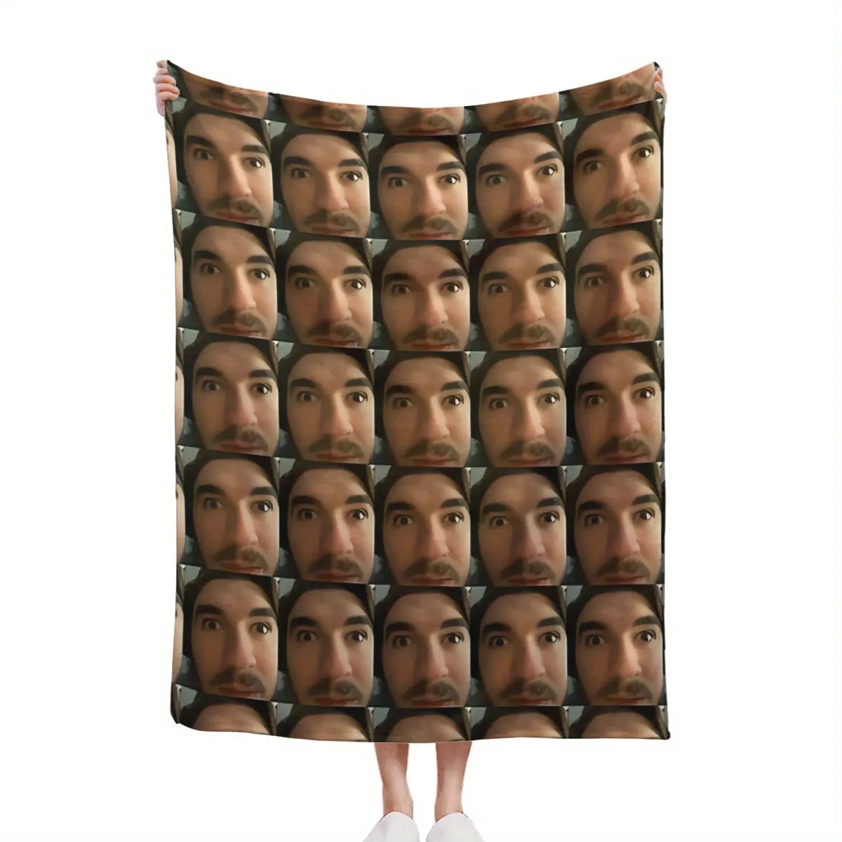 jschlatt (Brand Logo) Blanket, Throw Trendy Blankets Funny Ultra-Soft Comfortable Warm Blanket Cute Decor Unique All-Season Blankets Quilt For Room Couch Car Sofa Camping, Birthday, Holiday Christmas Gift