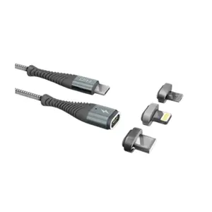 Vulcan magnetic 100w fast charging cable for all devices Apple,Android,TypeC 5ft