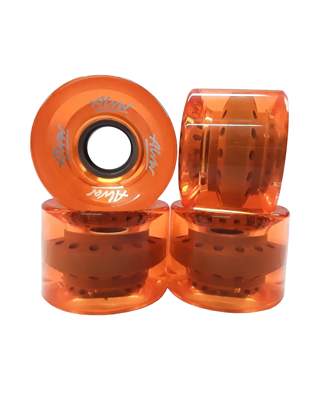 Alva - Orange Clear Cruiser - Skateboard Wheels