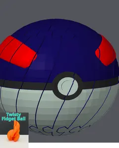 Great Ball Pokemon Pokéball Twisty Slime Fidget