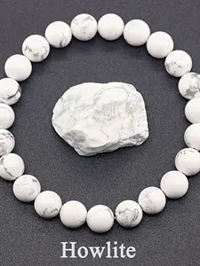 Elegant Natural Lapis Lazuli Beaded Bracelet for Men, 8mm Elastic Jewelry, Unisex Design, Perfect for Couples, June Birthstone