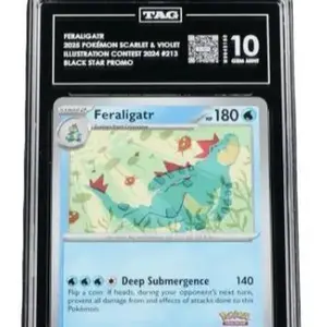 TAG 10 - Feraligatr - 213 (Illustration Contest 2024) - SV: Scarlet & Violet Promo Cards (SVP)