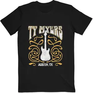 Ty Myers Austin TX Guitar Logo T-Shirts