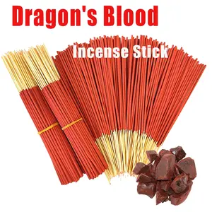 Dragon Blood Incense Stick, 22cm Long, Attractive Agarwood Scent, Burn Time About 35 Minutes, Ideal for Yoga Meditation Reading
