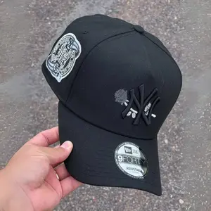 New Era 9Forty MLB NY Yankees Black Rose Subway Series 2000 A-Frame Snapback Cap