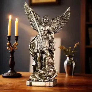 St.Micheal large 8.5" Statue