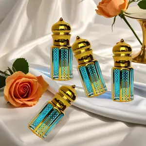 Arabian Blue Perfume 10ml - Deep Oriental Fragrance, Long-Lasting Exotic Scent, Portable Travel Size