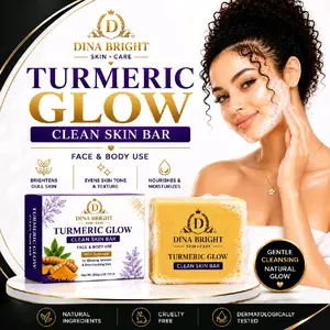 TUMERIC GLOW CLEAN SKIN BAR.