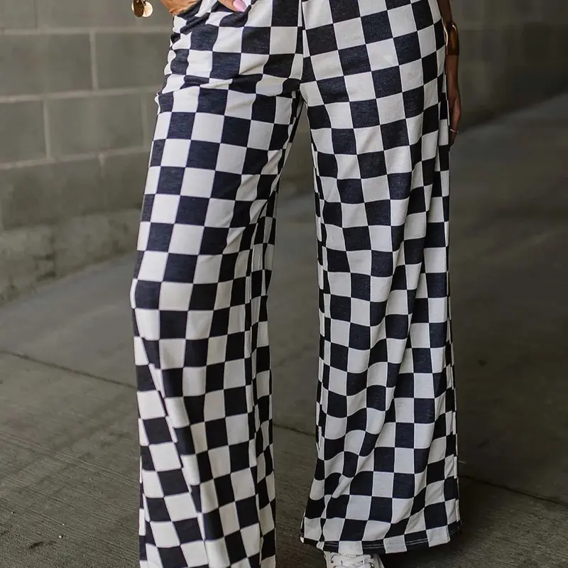 Checkered pants for 70s outfit - TikTok Shop