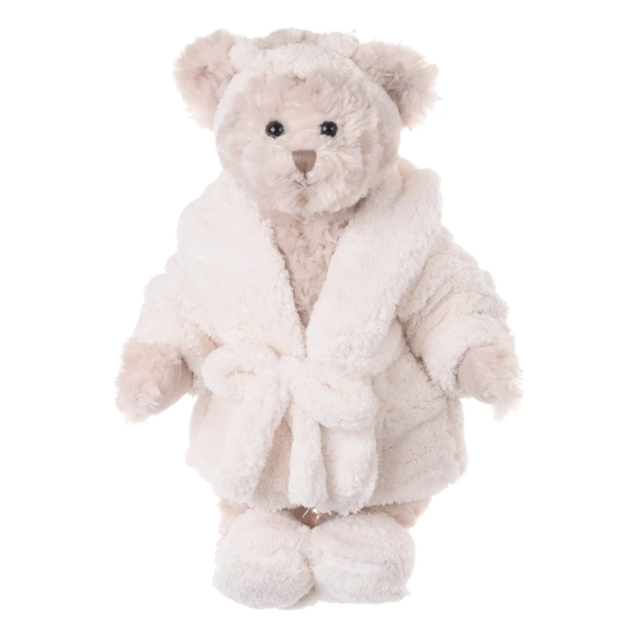 Bukowski Bears Lady Hamilton 17 Inch Soft Plush Bear Stuffed Animal Toy with Robe for Kids and Adults