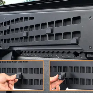 Truck Hooks for Tesla Cybertruck 2024, Designed specifically for Cybertruck MOLLE Panels, The Hook Made of Aluminum Alloy Material for Cybertruck Accessories(4PCS/set)