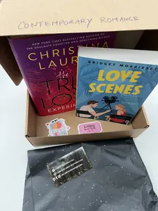 Blind Date with a Book Box (2 BOOKS w/ stickers)