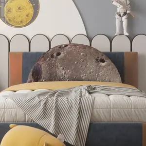 Moon 3D Space Bolster Pillow - Soft Furnishing Pad decorative pillows reading pillow