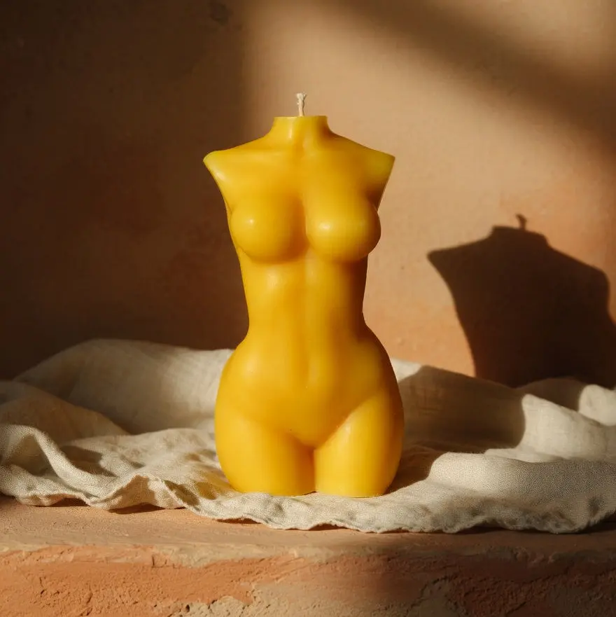 Aphrodite Beeswax Candle