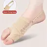 Unisex One Size Sporty Protective Gear - Big Toe Bunion Corrector Brace, Adjustable Foot Straightener, Comfortable Separator, Compression Support for Runners, Day-Night Wear Healthcare Tool