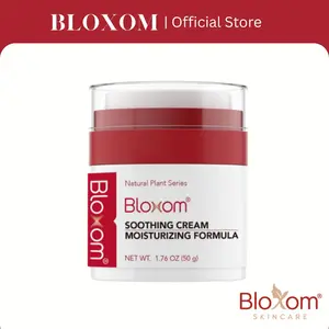Bloxom Soothing Cream Daily Moisture Recovery Formula with Hyaluronic Acid for Sensitive Skin 100ml