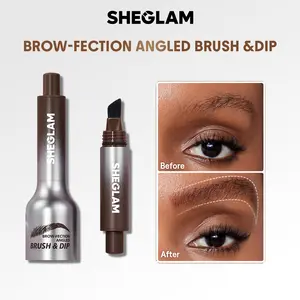 SHEGLAM Brow-fection Angled Brush & Dip-Chocolate Eyebrow Pencil Set Eyebrow Makeup Products-Effortlessbeauty- Coachella