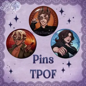 TPOF Derek / Fox / Celia Pin Buttons Gifts for Fans