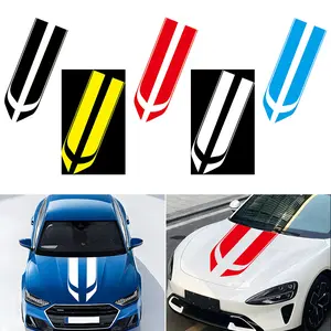 Universal Car Hood Sticker Racing Body Decal Side Modified Stripe Exterior Decal