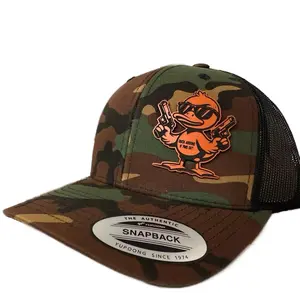 Duck Around 'N Find Out Hat - Camouflage Design with Duck Character, Adjustable Fit, and Authentic Since 1914