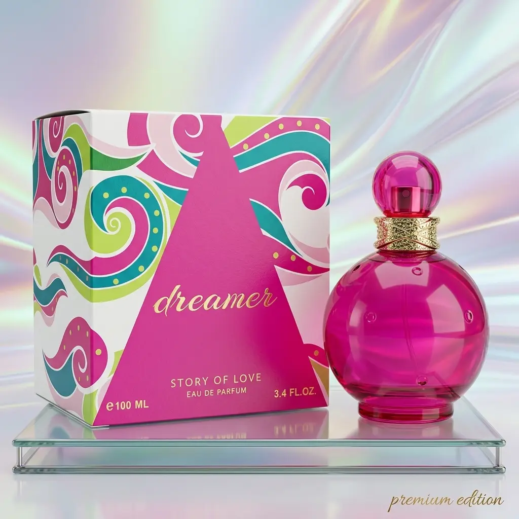 Story Of Love Pink Dreamer Eau de Parfum, Long Lasting Floral Fruity Scent, Sweet Perfumes for Women, 100ml Spray, Cute Girly Gifts for Girlfriend, Dreamy Perfume, Floral Fruity Edp, Long Lasting Perfumes