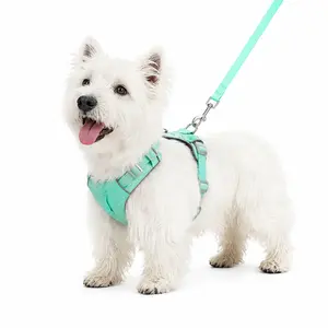 【SummerVibes】2026 New Lightweight Breathable Dog Harness, Comfortable Anti-Choke Reflective Pet Vest for Outdoor Walking & Leash