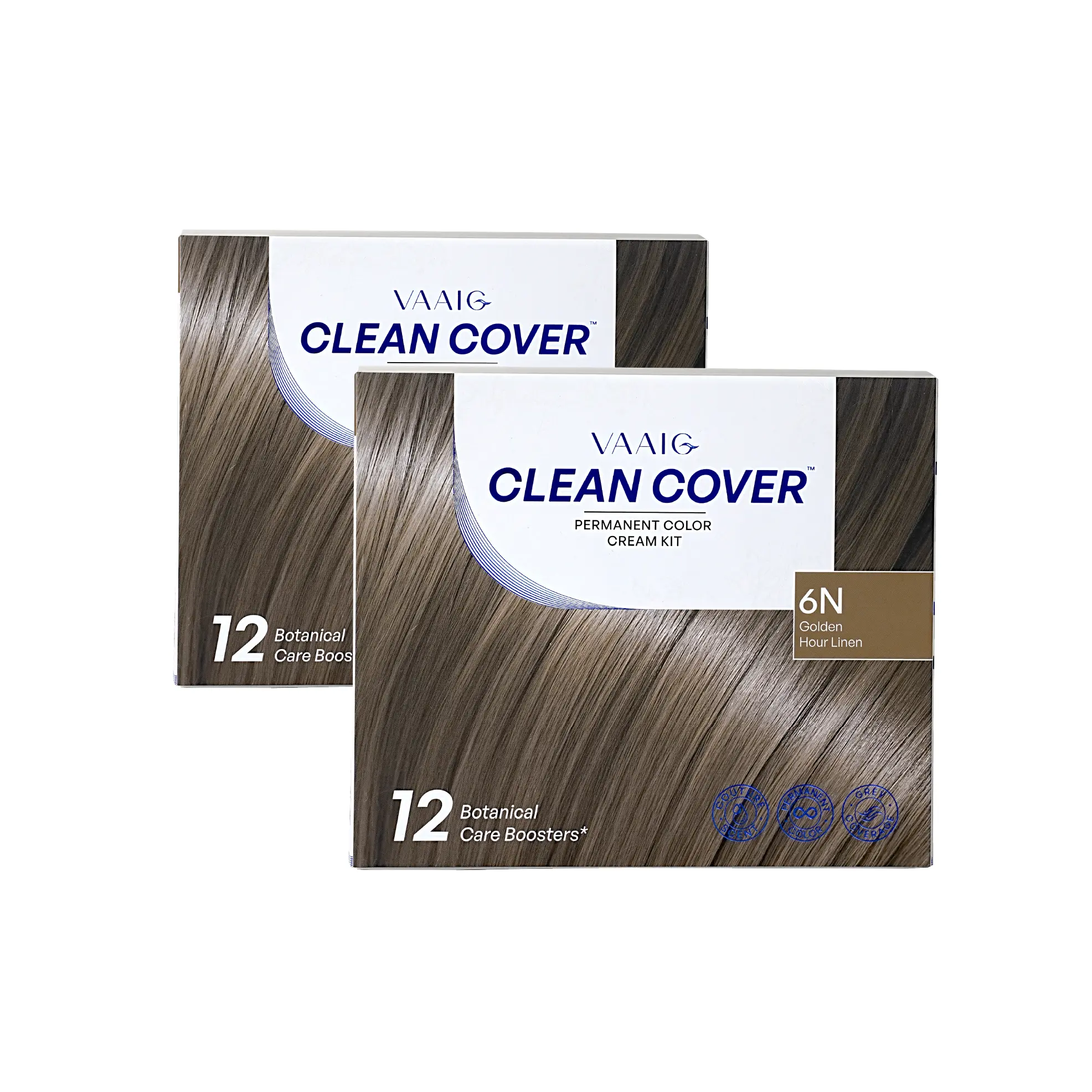 Medium-length hair 20-30 cm in length 2 box