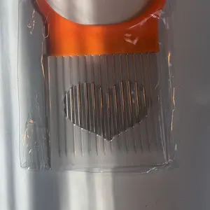 Onion Holder for Slicing, 1 Count Stainless Steel Onion Slicer Aid, Onion Slicer Tool, Vegetable Handling Tools, Kitchen Gadgets, Vegetable Slicer Dicer