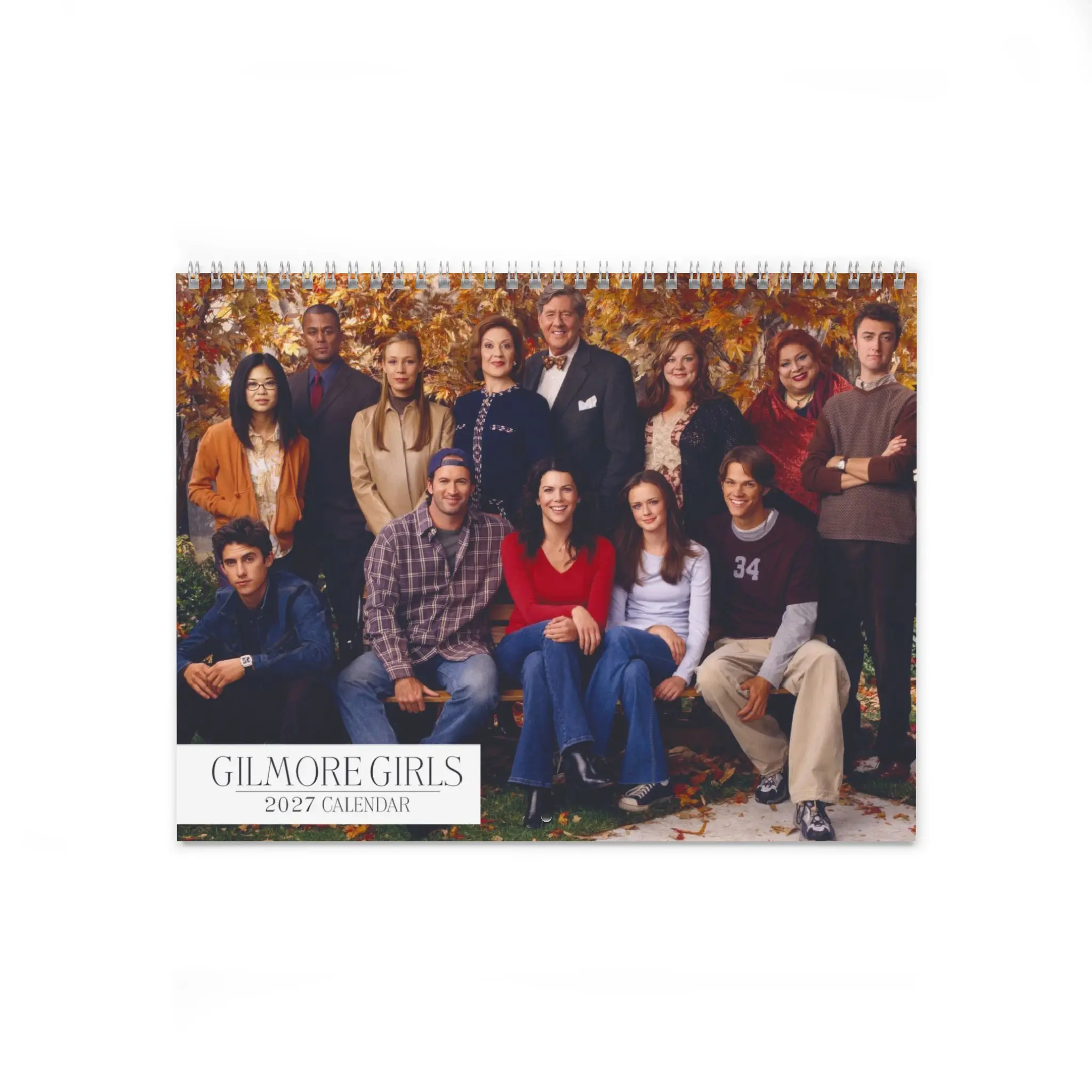 2027 Gilmore Girls Calendar | 12-Month Wall Calendar | Cozy TV Show Fan Gift | Home Office Decor | Birthday Christmas Gift
