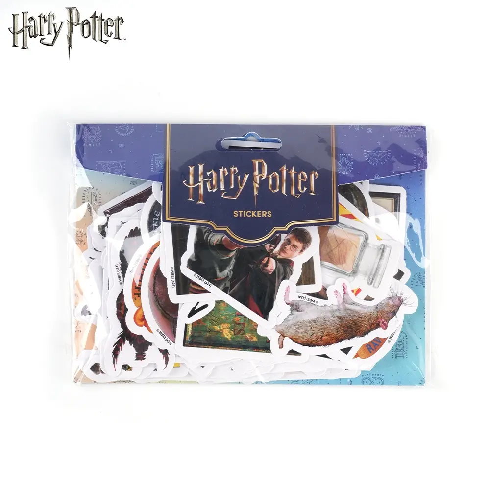 100pcs Harry Potter Officially Licensed Merchandise Stickers Kit, Sticker Set, Sticker Collage Pack, Sticker Packs, Stickers For Scrapbooking, Perfect for Collectors and Fans of the Wizarding World, Great Gift Idea for All Ages