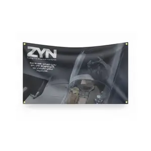 ZYN Fighter Jet Pilot Flag